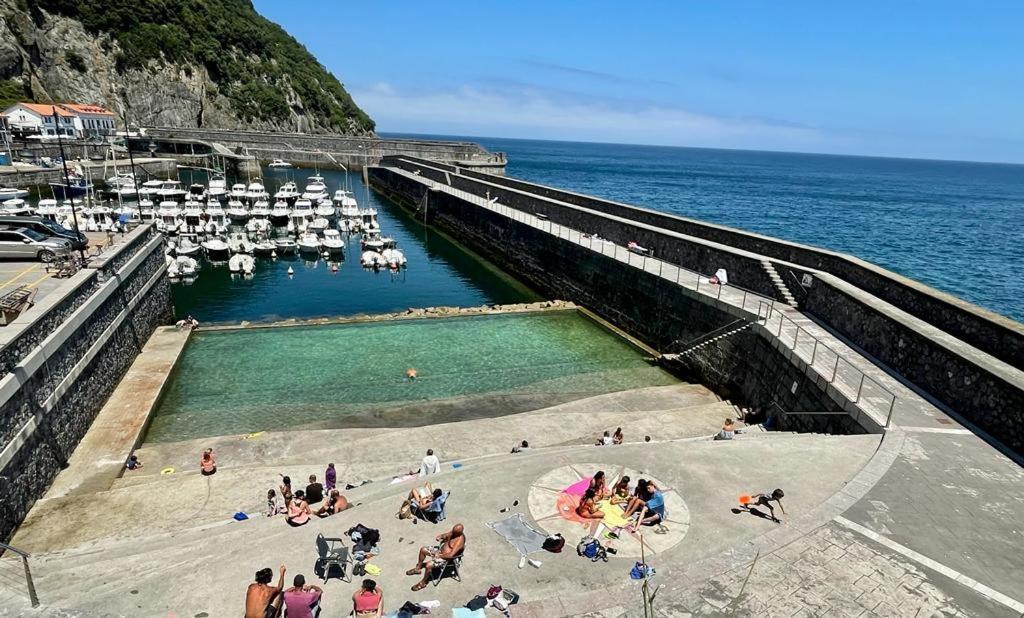 Precioso Apartamento En El Puerto De Elantxobe Kültér fotó
